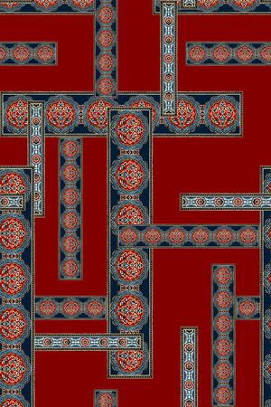 欧式印花华亿平台图片