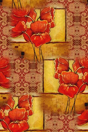 花朵印花华亿平台图片