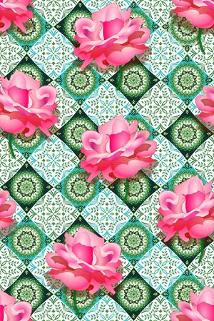 民族风印花华亿平台图片