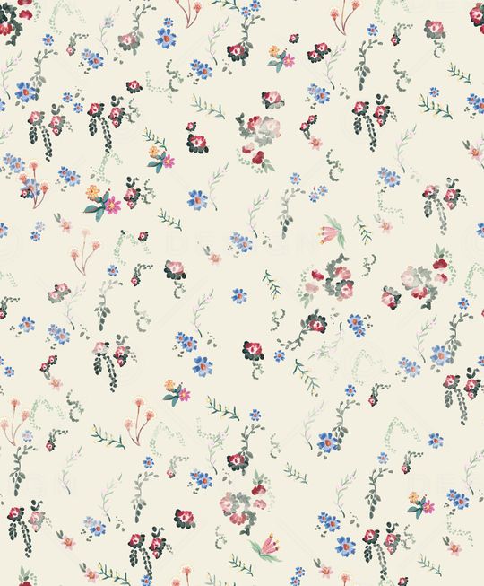 小碎花印花华亿平台图片