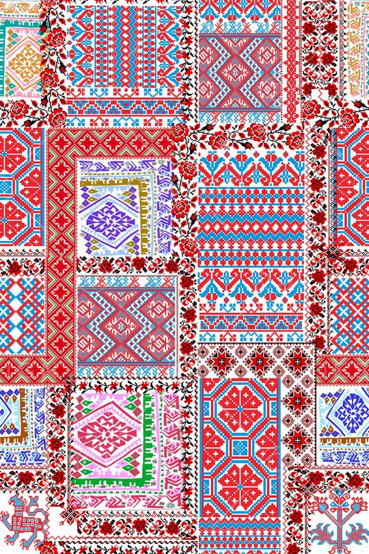 民族风印花华亿平台图片