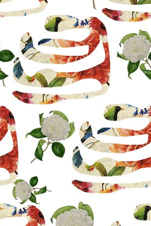 创意服装面料印花华亿平台图片