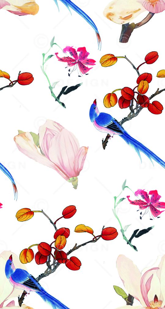 手绘印花华亿平台图片