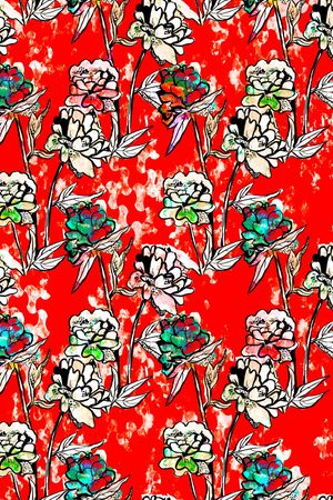 乱花印花华亿平台图片