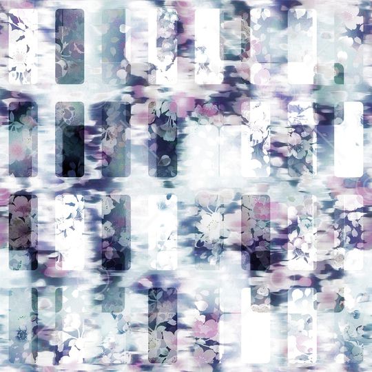 几何樱花印花华亿平台图片