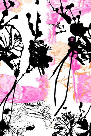 荷花印花华亿平台图片