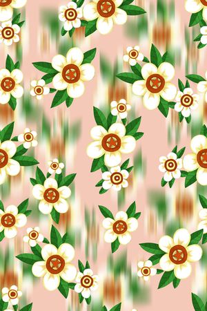 春夏清爽雪纺真丝棉丝巾布料泳装渐变印花印花华亿平台图片