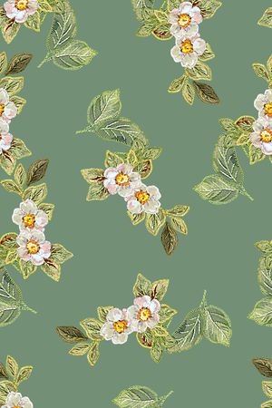 春夏清爽雪纺真丝棉丝巾布料泳装渐变印花印花华亿平台图片