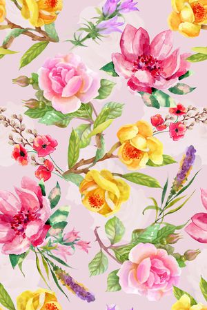 水彩印花华亿平台图片