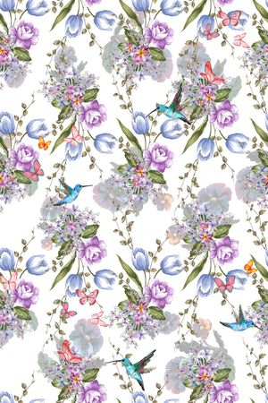 蝴蝶印花华亿平台图片