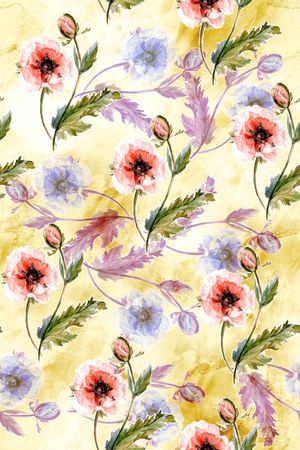 乱花印花华亿平台图片