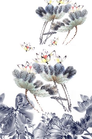 淡雅印花华亿平台图片