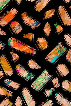 笔刷印花华亿平台图片