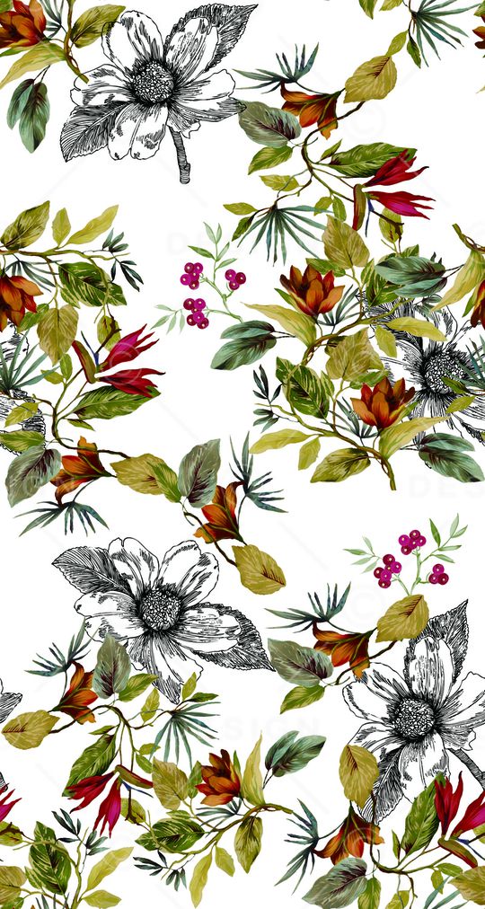 手绘印花华亿平台图片