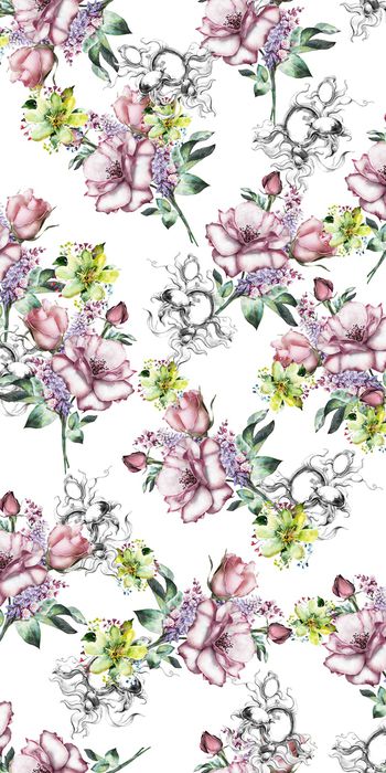 花朵印花华亿平台图片