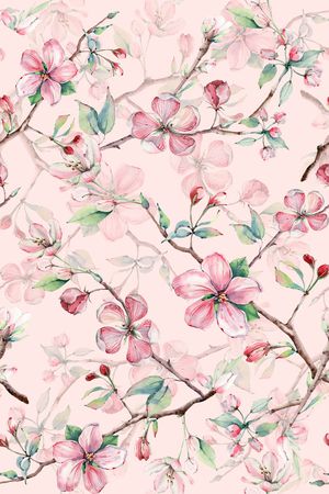 手绘花印花华亿平台图片