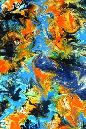 抽象印花华亿平台图片