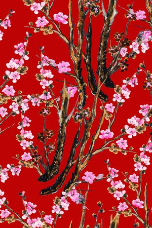 抽象印花华亿平台图片