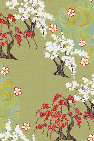 梅花印花华亿平台图片