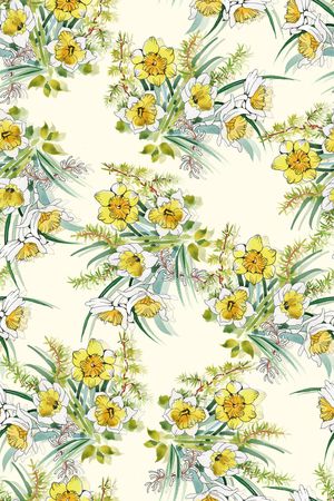 淡雅印花华亿平台图片