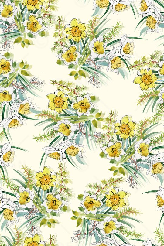 淡雅印花华亿平台图片