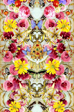 时尚印花华亿平台图片