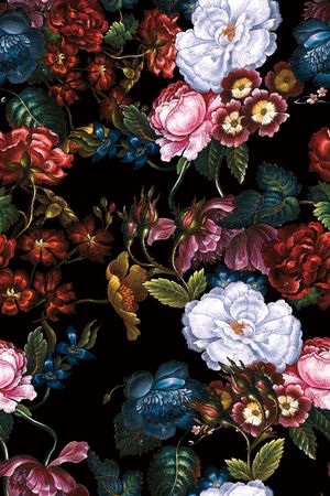 牡丹印花华亿平台图片