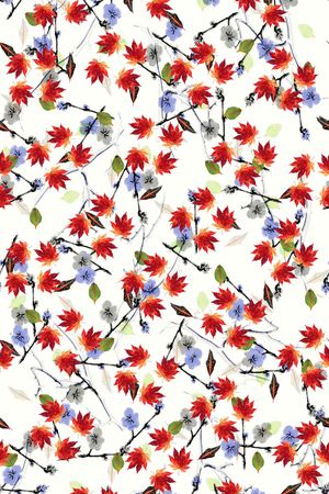 小碎花印花华亿平台图片