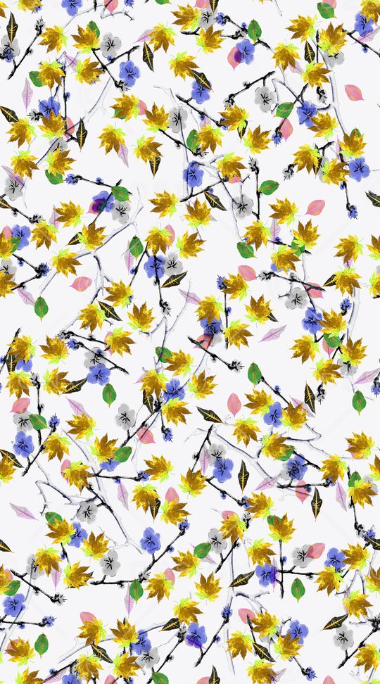 小碎花印花华亿平台图片