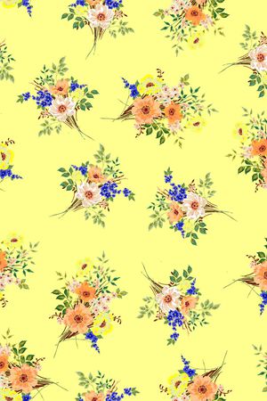 花朵印花华亿平台图片