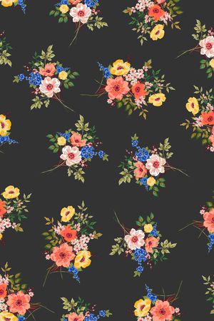 花朵印花华亿平台图片