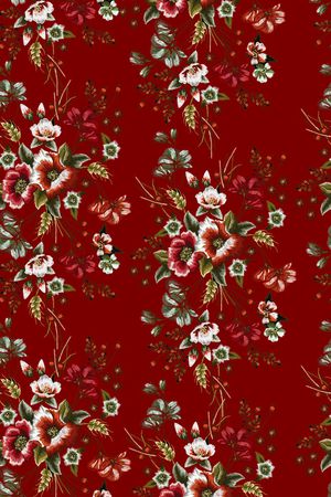 手绘印花华亿平台图片