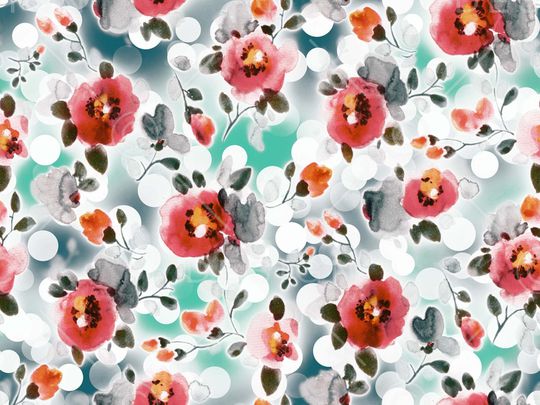 抽象印花华亿平台图片