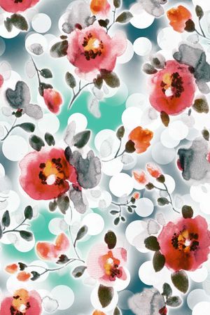 抽象印花华亿平台图片