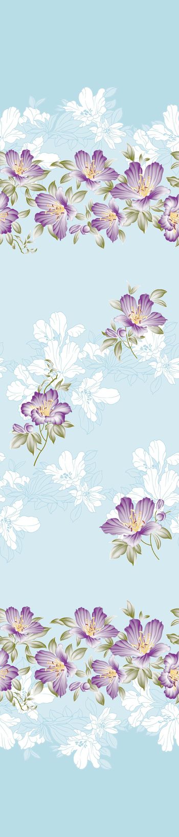 牵牛花印花华亿平台图片