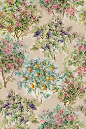 树枝印花华亿平台图片