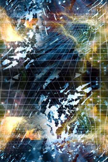 848863-AGE102-科技线条碎片