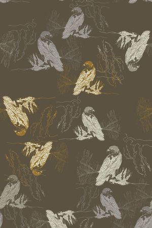 男装休闲花卉印花华亿平台图片