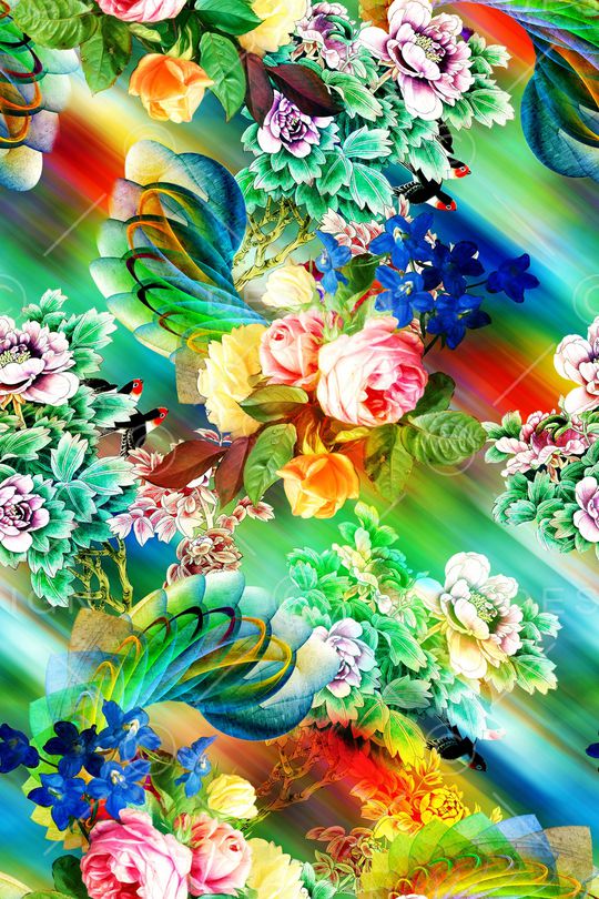 时尚印花华亿平台图片