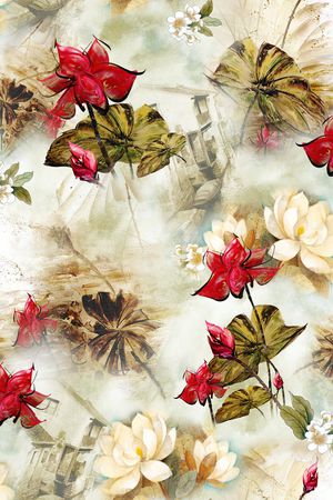 油画印花华亿平台图片