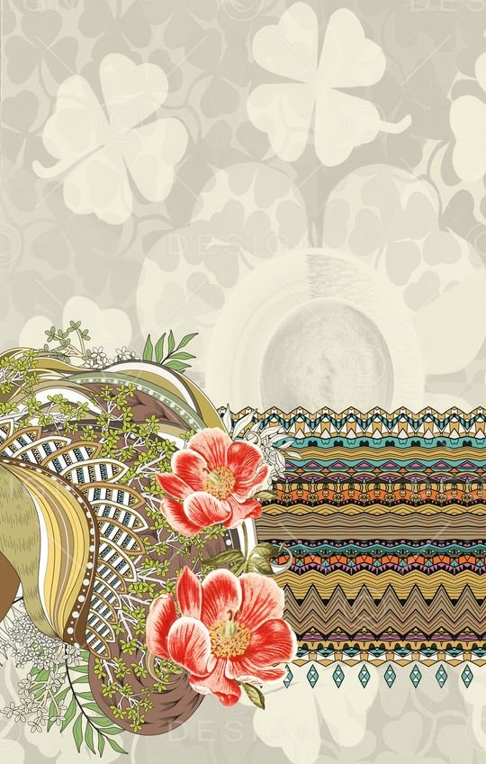 民族风印花华亿平台图片