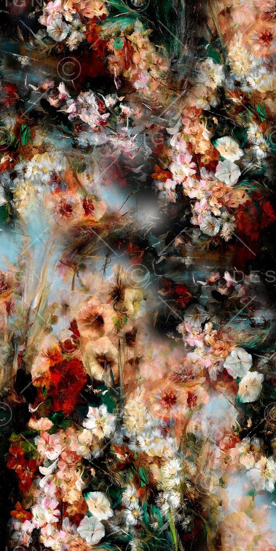 树皮印花华亿平台图片