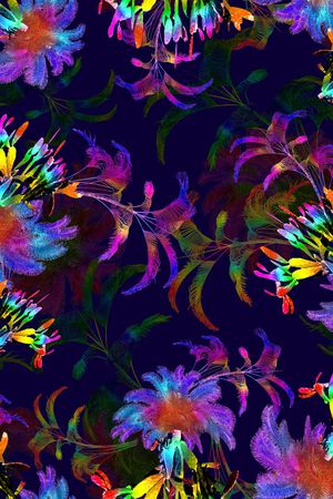 小碎花印花华亿平台图片