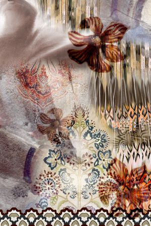 波西米亚印花华亿平台图片