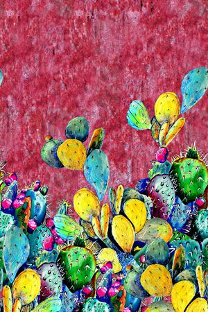 热带风印花华亿平台图片