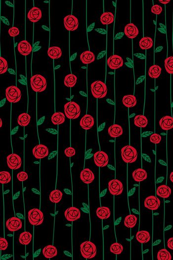 玫瑰印花华亿平台图片