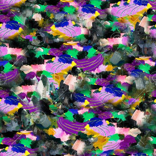 抽象印花华亿平台图片