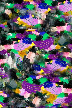 抽象印花华亿平台图片