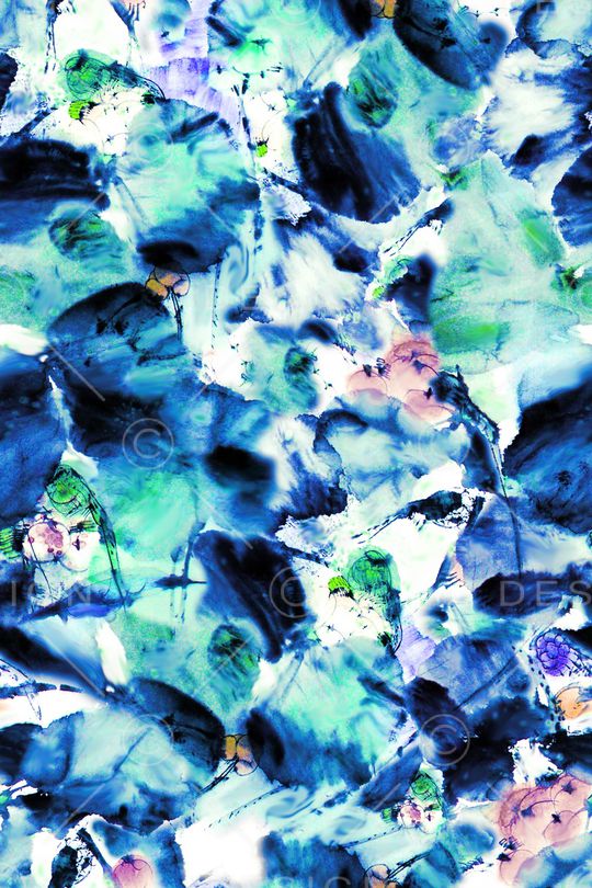 国画花印花华亿平台图片