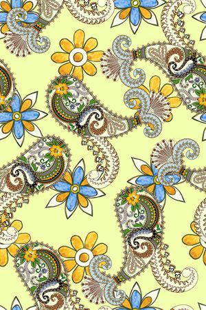 异域风情印花华亿平台图片